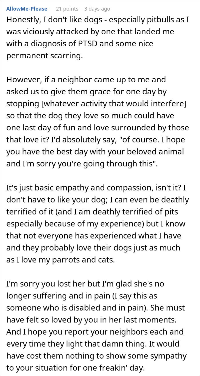 Person Makes Sure Neighbors Never Get To Enjoy Their Yard After They Ruin Dog’s Last Day Outside Person Makes Sure Neighbors Never Get To Enjoy Their Yard After They Ruin Dog’s Last Day Outside