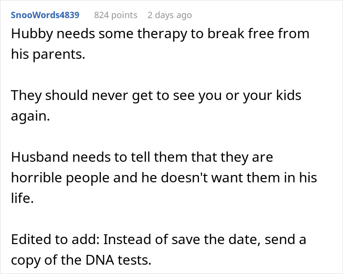 In-Laws Do DNA Tests To Make Sure Their Grandkids Are Really Theirs, The Kids' Mom Is Crushed In-Laws Do DNA Tests To Make Sure Their Grandkids Are Really Theirs, The Kids' Mom Is Crushed