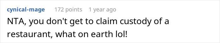 Woman Refuses To Quit Going To Her Ex-BF's Favorite Korean BBQ Place, Asks If She's Wrong Woman Refuses To Quit Going To Her Ex-BF's Favorite Korean BBQ Place, Asks If She's Wrong