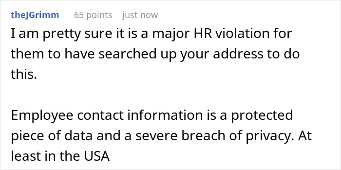 Worker Takes Boss’s Personal Visit While On Sick Leave As A Personal Space Violation, Reports Him Worker Takes Boss’s Personal Visit While On Sick Leave As A Personal Space Violation, Reports Him