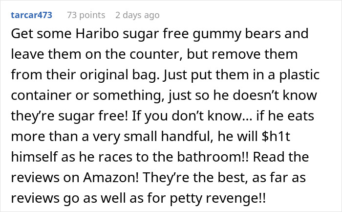 Guy Refuses To Stop Stealing Roommate's Food, Loses It When They Start 'Experimenting' With It Guy Refuses To Stop Stealing Roommate's Food, Loses It When They Start 'Experimenting' With It