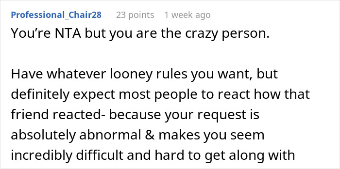 Man Can’t Accept That His One House Rule Is “Excessive And Unreasonable,” The Internet Disagrees Man Can’t Accept That His One House Rule Is “Excessive And Unreasonable,” The Internet Disagrees