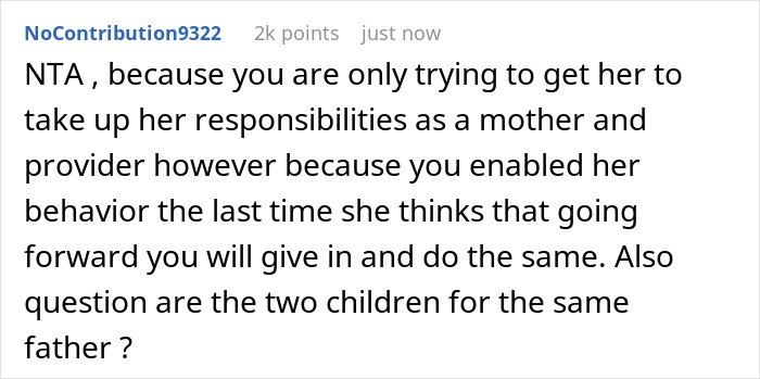 Woman Gets Pregnant After Having Her Parents Raise Her First Baby, Is Upset They're Not Happy Woman Gets Pregnant After Having Her Parents Raise Her First Baby, Is Upset They're Not Happy