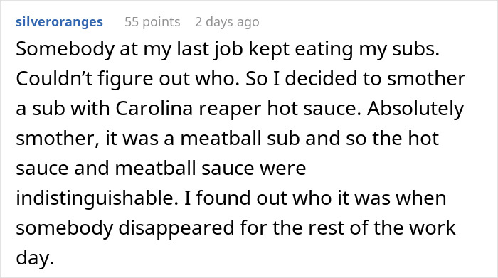Guy Refuses To Stop Stealing Roommate's Food, Loses It When They Start 'Experimenting' With It Guy Refuses To Stop Stealing Roommate's Food, Loses It When They Start 'Experimenting' With It