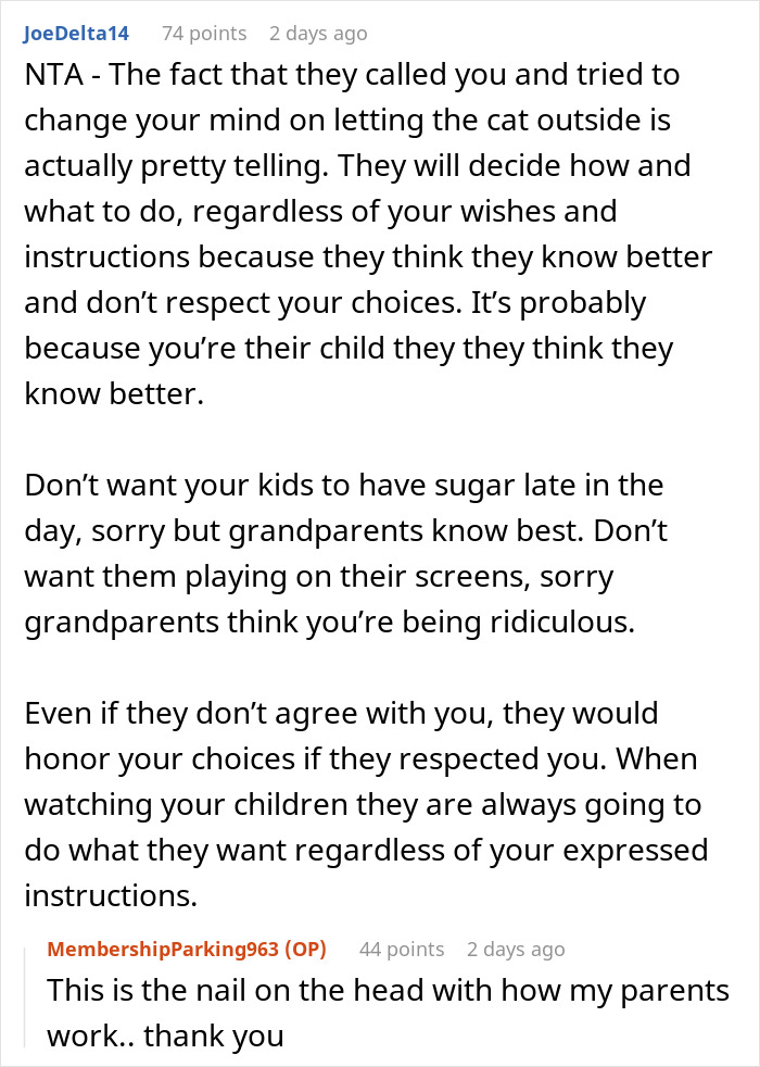 “Oh Stop… It’s Just A Cat”: Woman Bans Parents From Grandkids Following Tragic Pet Incident “Oh Stop… It’s Just A Cat”: Woman Bans Parents From Grandkids Following Tragic Pet Incident