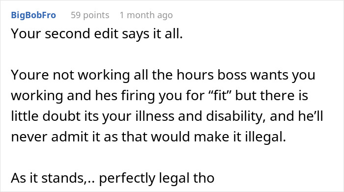 Woman Gets Fired From A Good Job With No Warning Or Reason, Netizens Say It’s Because Of Her Illness Woman Gets Fired From A Good Job With No Warning Or Reason, Netizens Say It’s Because Of Her Illness