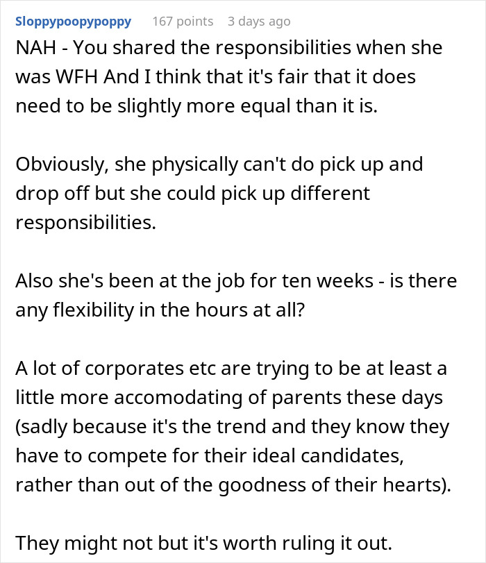 “Unfair Amount Of Duties”: Wife’s New Job Puts Strain On The Household “Unfair Amount Of Duties”: Wife’s New Job Puts Strain On The Household