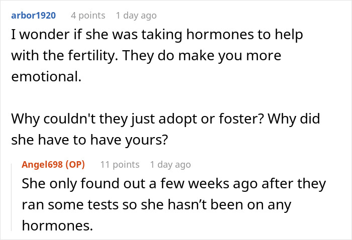 “You Can Have Her On Weekends”: SIL Loses It At Family Dinner, Demands Custody Over Baby “You Can Have Her On Weekends”: SIL Loses It At Family Dinner, Demands Custody Over Baby