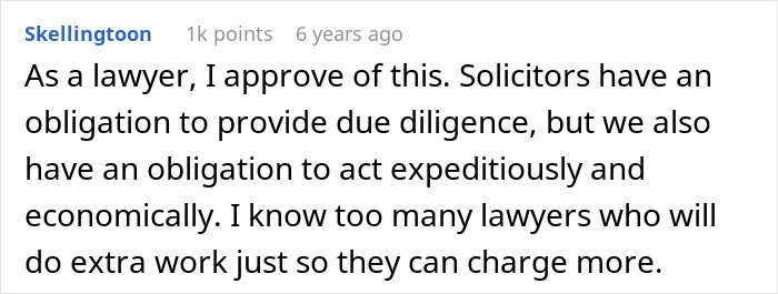 “Literally NO Reason”: Lawyer Delays Divorce Case For Years, Receives A Dose Of Karma “Literally NO Reason”: Lawyer Delays Divorce Case For Years, Receives A Dose Of Karma