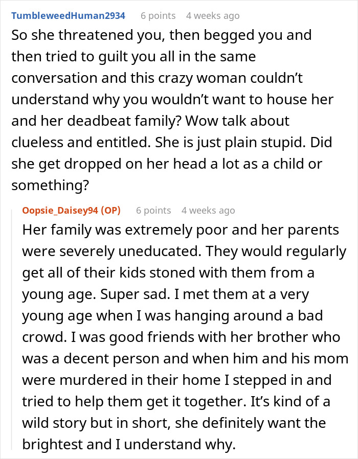 Woman Is Happy To Finally Get Her Own Dwelling, Shady Friend Wants To Move In There Too Woman Is Happy To Finally Get Her Own Dwelling, Shady Friend Wants To Move In There Too