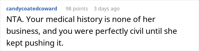 Woman Leaves Dinner Embarrassed After Pushing An ED Diagnosis On A Woman Who Was Not Having It Woman Leaves Dinner Embarrassed After Pushing An ED Diagnosis On A Woman Who Was Not Having It