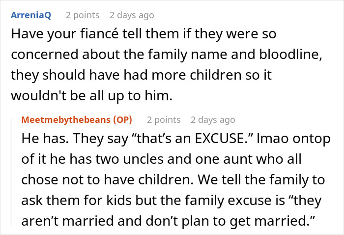 Family Pushes Son To Have Kids To Carry On Their Name, He Plans A Surprise They Won’t Like Family Pushes Son To Have Kids To Carry On Their Name, He Plans A Surprise They Won’t Like