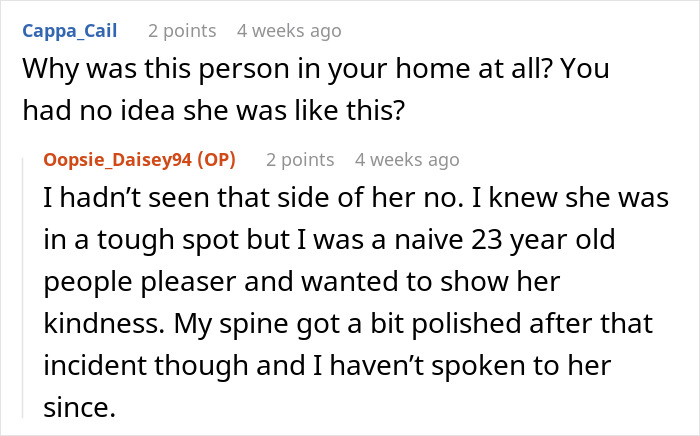 Woman Is Happy To Finally Get Her Own Dwelling, Shady Friend Wants To Move In There Too Woman Is Happy To Finally Get Her Own Dwelling, Shady Friend Wants To Move In There Too