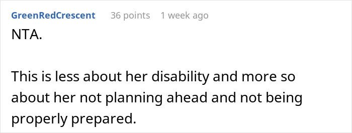 Woman Refuses To Repeat Trip With Disabled Friend, Gets Called An "Ableist" Woman Refuses To Repeat Trip With Disabled Friend, Gets Called An "Ableist"