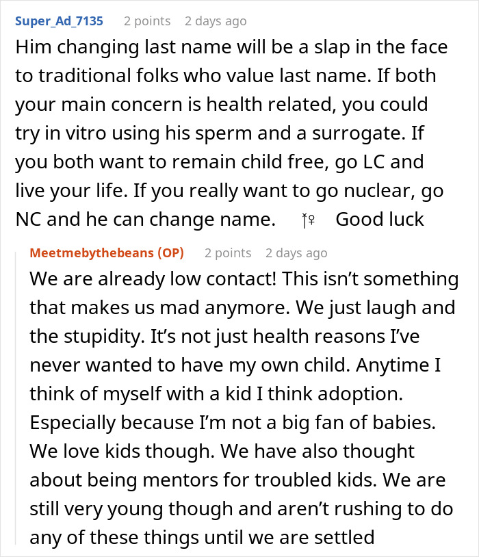 Family Pushes Son To Have Kids To Carry On Their Name, He Plans A Surprise They Won’t Like Family Pushes Son To Have Kids To Carry On Their Name, He Plans A Surprise They Won’t Like