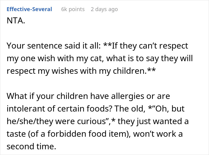 “Oh Stop… It’s Just A Cat”: Woman Bans Parents From Grandkids Following Tragic Pet Incident “Oh Stop… It’s Just A Cat”: Woman Bans Parents From Grandkids Following Tragic Pet Incident