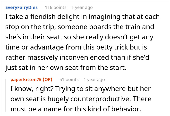 Spouses Upset Seeing A Random Karen In Their Booked 1st Class Train Seats And Refusing To Move Spouses Upset Seeing A Random Karen In Their Booked 1st Class Train Seats And Refusing To Move