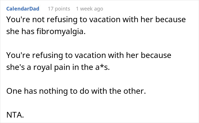 Woman Refuses To Repeat Trip With Disabled Friend, Gets Called An "Ableist" Woman Refuses To Repeat Trip With Disabled Friend, Gets Called An "Ableist"