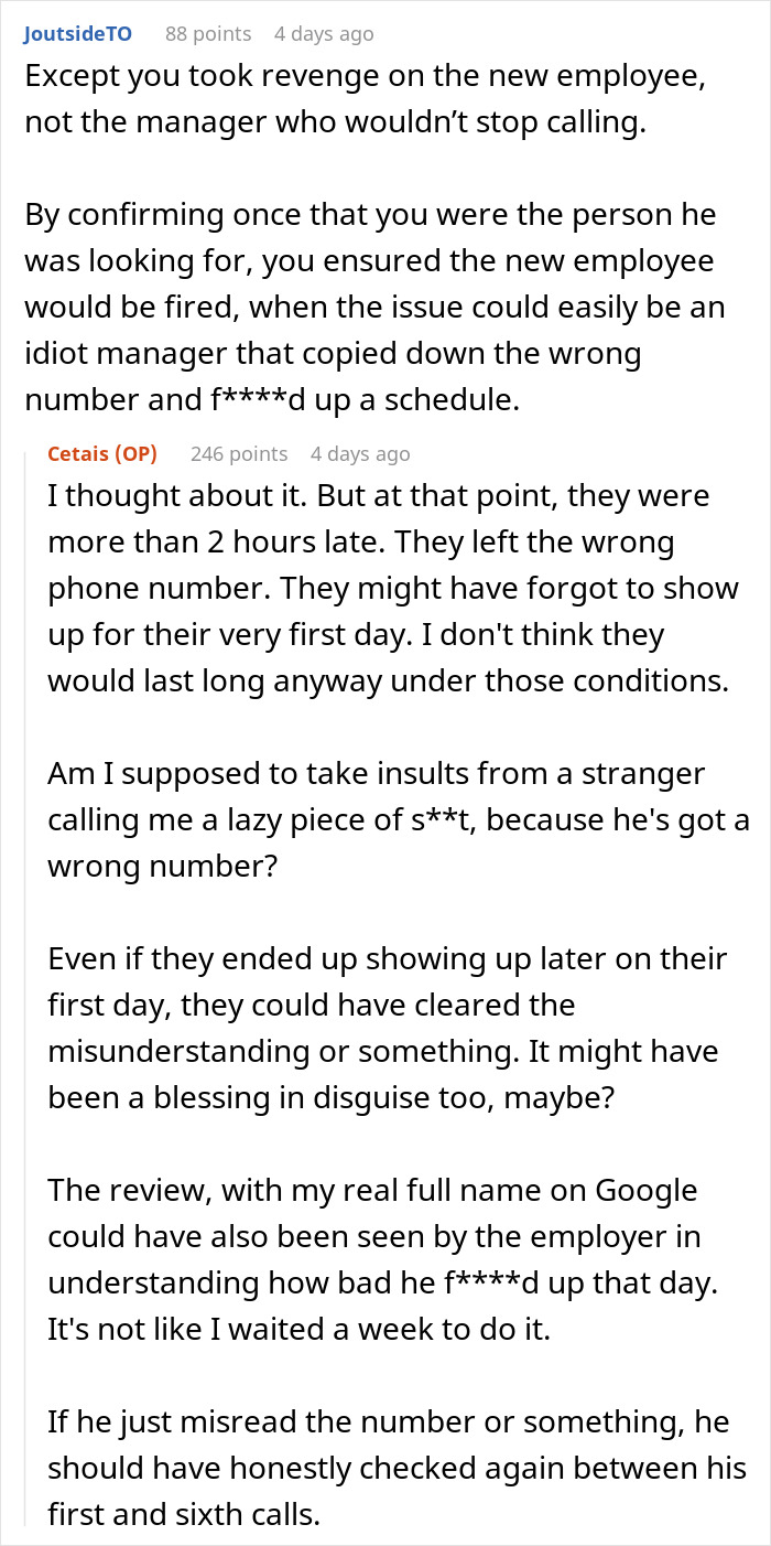 Random Boss Won’t Believe He Got The Wrong Number And Keeps Calling This Person On Vacation