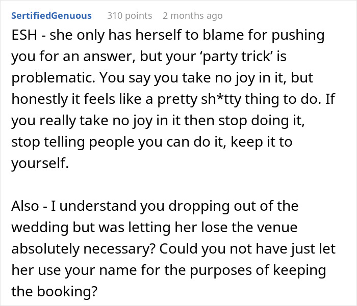 Guy Pulls Out From Sister’s Wedding Planning After Innocent Party Trick Ruins Their Relationship