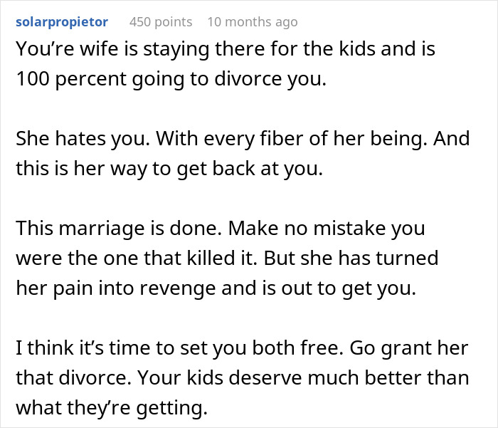 Cheating Husband Gets Caught, Wife Proposes Open Marriage And Now He "Lives In Agony" Every Day Cheating Husband Gets Caught, Wife Proposes Open Marriage And Now He "Lives In Agony" Every Day