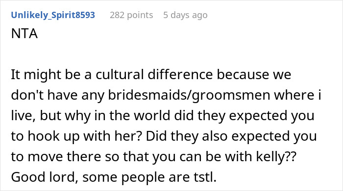 Man Ignores Assigned Bridesmaid’s Advances, Gets Berated And Insulted During Reception Man Ignores Assigned Bridesmaid’s Advances, Gets Berated And Insulted During Reception