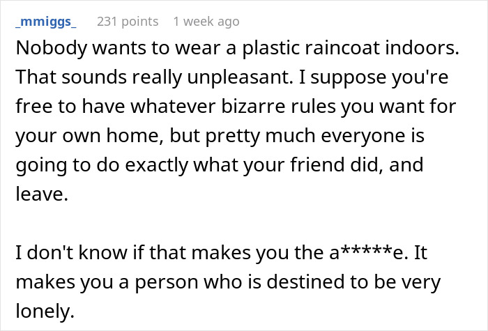 Man Can’t Accept That His One House Rule Is “Excessive And Unreasonable,” The Internet Disagrees Man Can’t Accept That His One House Rule Is “Excessive And Unreasonable,” The Internet Disagrees