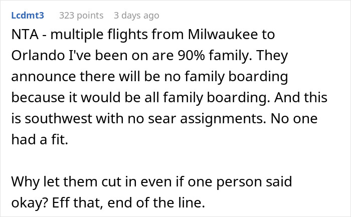 Airport Worker Serves Up A Dose Of Reality To Over-Entitled Family Cutting In Line Airport Worker Serves Up A Dose Of Reality To Over-Entitled Family Cutting In Line