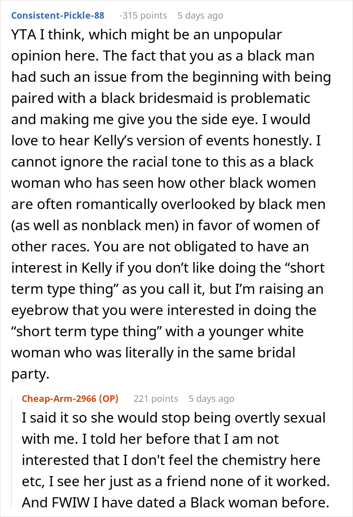 Man Ignores Assigned Bridesmaid’s Advances, Gets Berated And Insulted During Reception Man Ignores Assigned Bridesmaid’s Advances, Gets Berated And Insulted During Reception