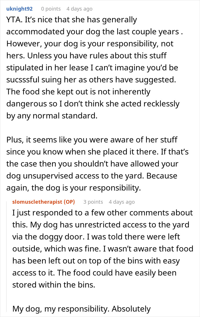 Woman Gets $800 Vet Bill After Her Dog Eats Roommate's Food, Wonders Who's To Blame Woman Gets $800 Vet Bill After Her Dog Eats Roommate's Food, Wonders Who's To Blame