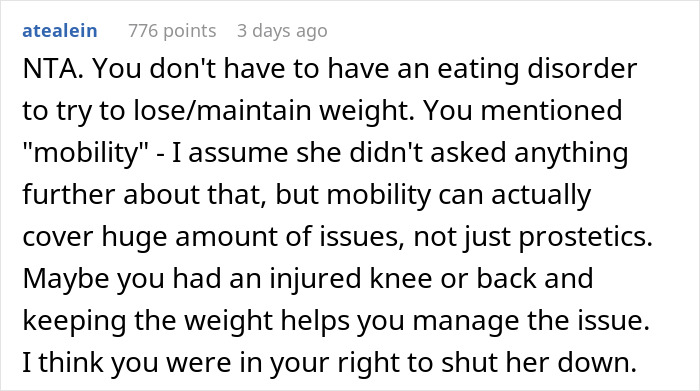 Woman Leaves Dinner Embarrassed After Pushing An ED Diagnosis On A Woman Who Was Not Having It Woman Leaves Dinner Embarrassed After Pushing An ED Diagnosis On A Woman Who Was Not Having It