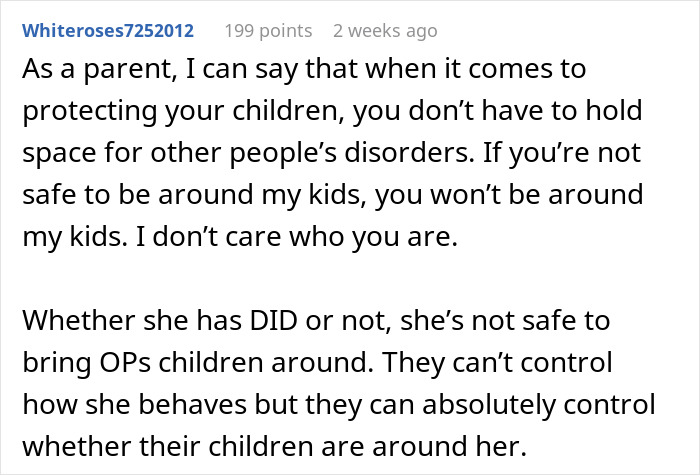 Mom Shares Horrifying Story About Brother-In-Law's GF Who Thinks She's Their 3 Y.O. Mom Shares Horrifying Story About Brother-In-Law's GF Who Thinks She's Their 3 Y.O.