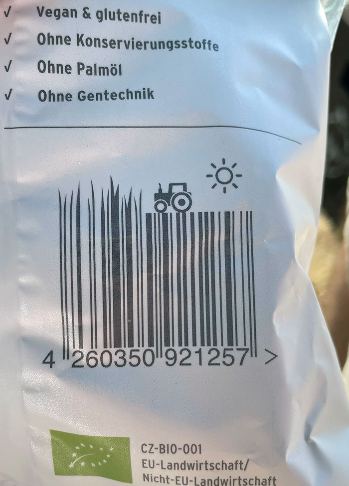 Another Cute Barcode From A Bag Of Crisps