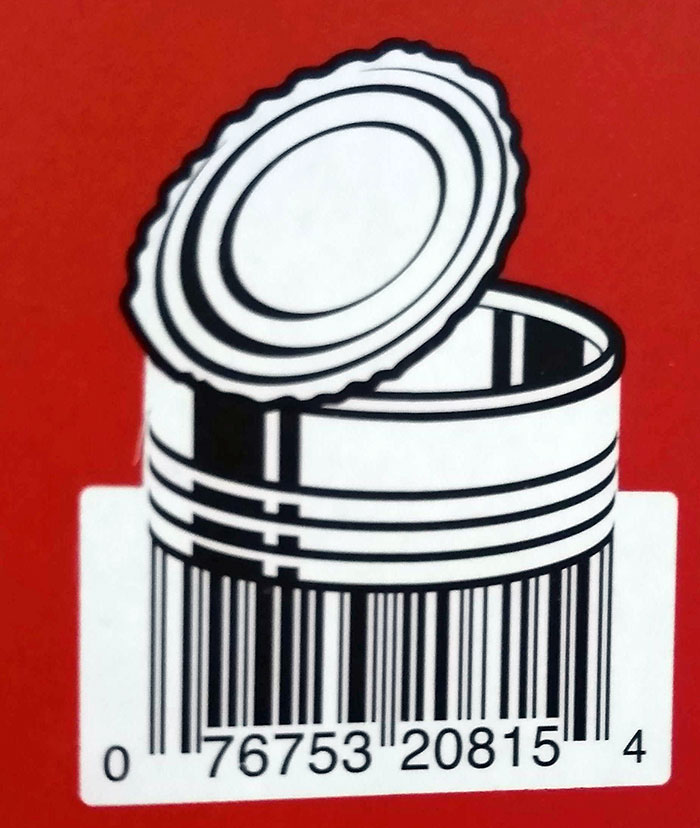 This Barcode On A New Can Opener