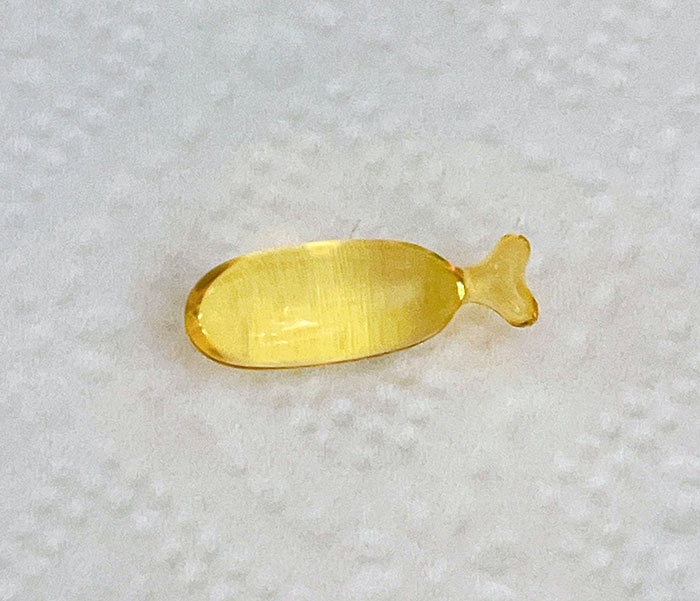 This Omega-3 Softgel Is Shaped Like A Fish