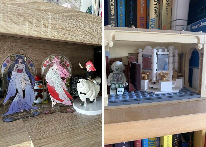 Hey Pandas, What’s Something Random You Have On Your Bookshelf?