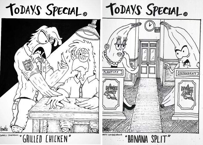 “Today’s Special” Comic: 14 Illustrations Made By Me