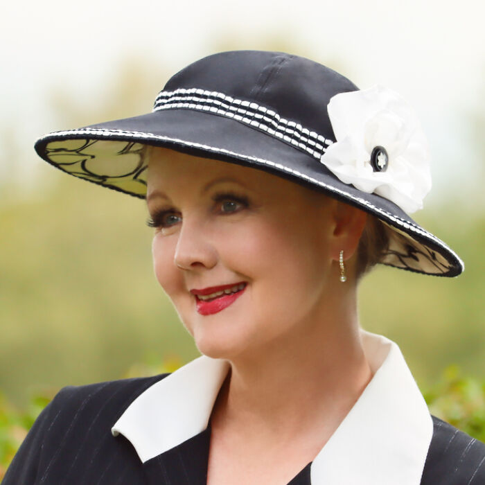 50+ Model Marga Van Der Vet Makes Her Own Hats