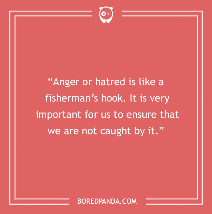 Dalai Lama quote on angry and hatred