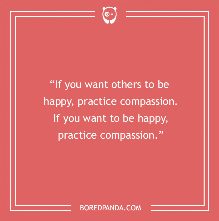 Dalai Lama quote on compassion