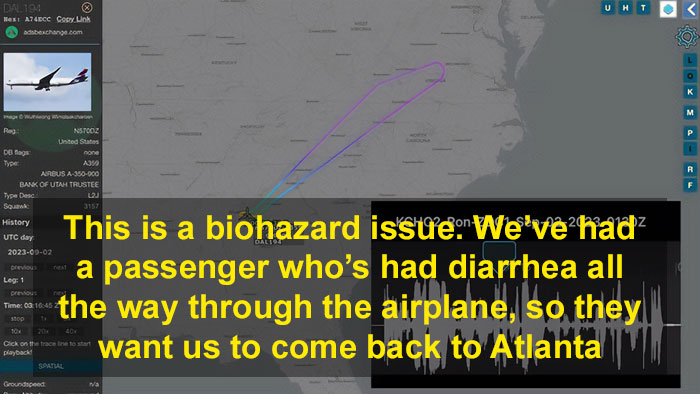 US Flight Is Forced To Ground After A Biohazard Level Of Diarrhea “Through The Plane”