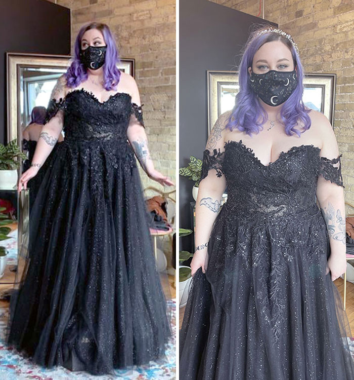 Found My Black Wedding Dress. Strike Bridal Bar In Milwaukee. Studio Levana