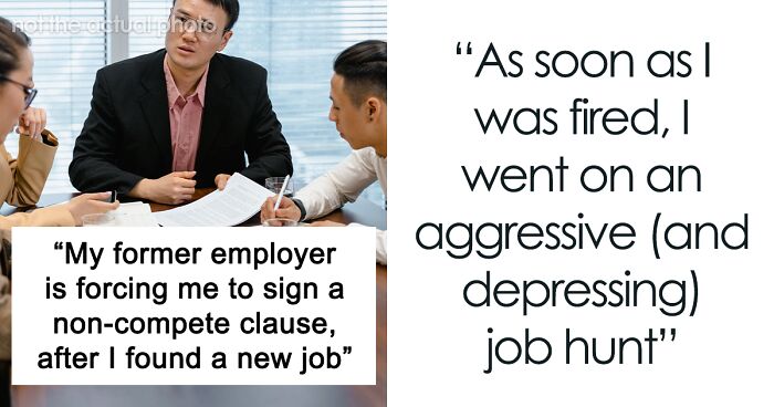 Company Tries To Stop Employee They Fired From Working For Their Competitors, They Ask For Advice