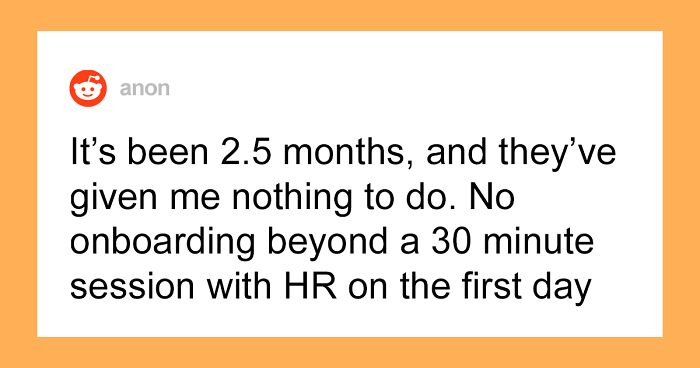 Person Worries About Getting Paid To Do Nothing, The Internet Shoves Some Sense Into Them