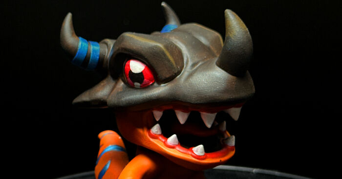 I Made Chibi Greymon