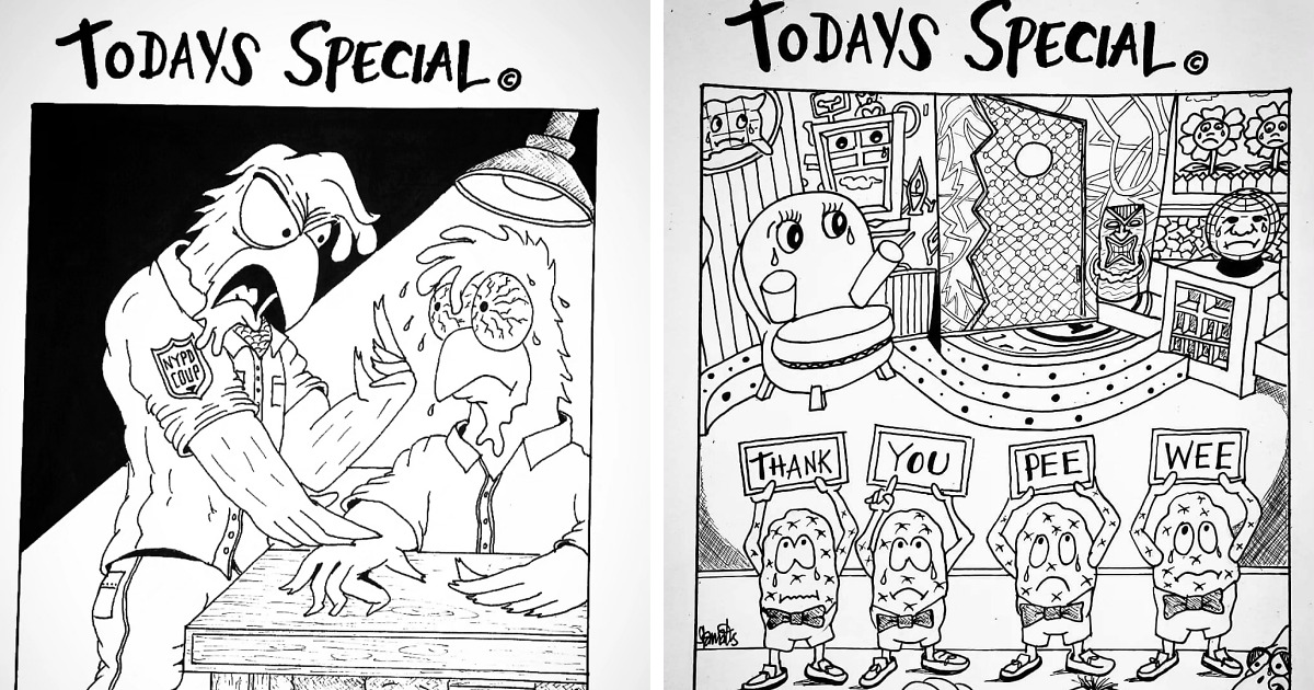 “Today’s Special” Comic: 14 Illustrations Made By Me
