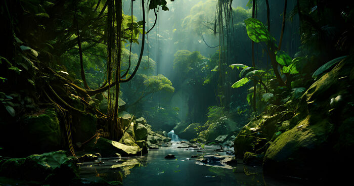 Images Of The Amazon Rainforest I Created Using AI
