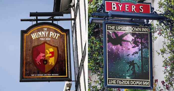 Our 20 Traditional Pub Signs Inspired By TV Series And Movies