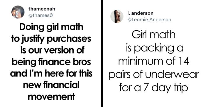 53 Funny Financial Decisions That Can Only Be Explained With “Girl Math”