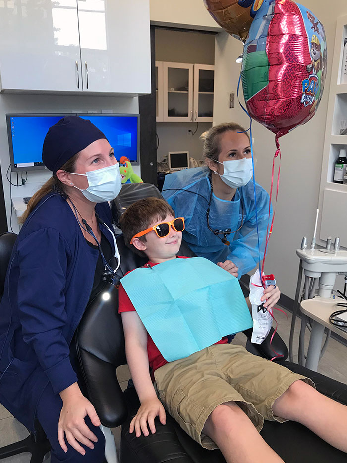 My Little Brother Decided To Celebrate His 8th Birthday At His Favorite Place - The Dentist